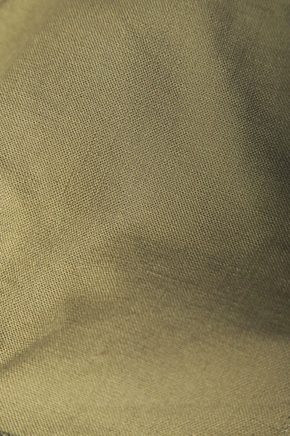 Premium 100% Cotton Slub Men's Cargo Pants – Military Olive Green