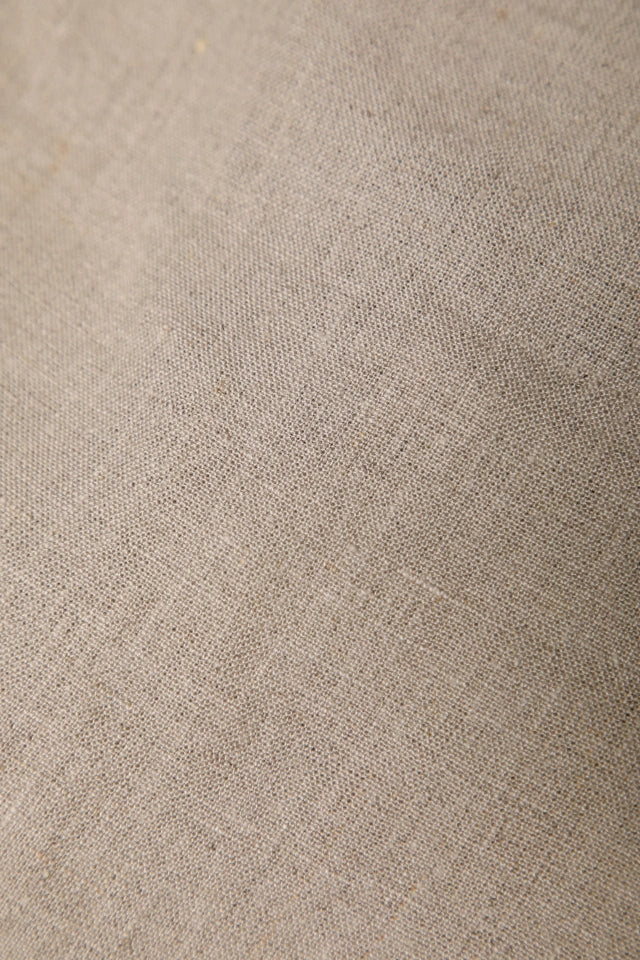 Premium 100% Pure Linen Men's Pleated Trousers – Natural Beige
