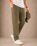 Premium Nylon Lycra 4-Way Stretch Pants – Ranger Olive