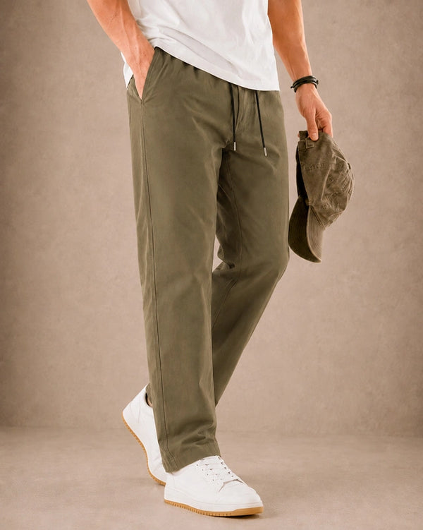 Premium Nylon Lycra 4-Way Stretch Pants – Ranger Olive