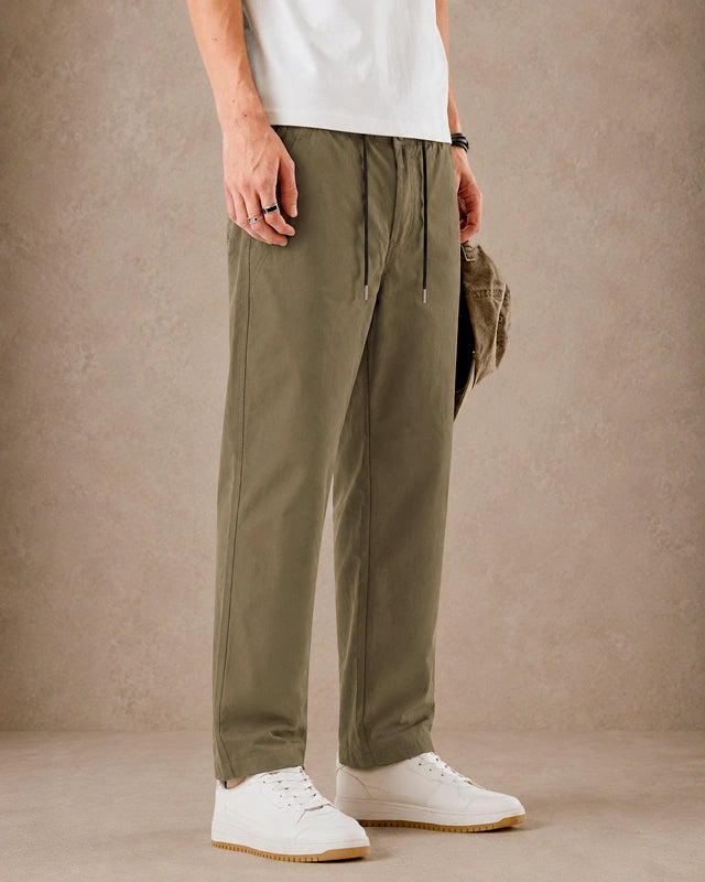 Premium Nylon Lycra 4-Way Stretch Pants – Ranger Olive