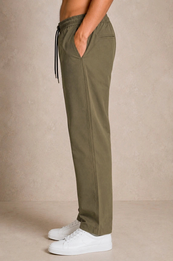 Premium Nylon Lycra 4-Way Stretch Pants – Ranger Olive