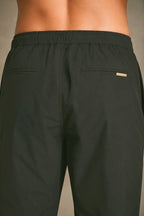 Premium Nylon Lycra 4-Way Stretch Pants – Dark Forest Green