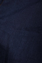 Premium Cotton-Tencel Non-Stretch Cargo Pants – Raw Indigo Blue
