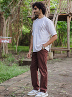 Textured Cotton-Blend Short Kurta – Soft Blush Pink