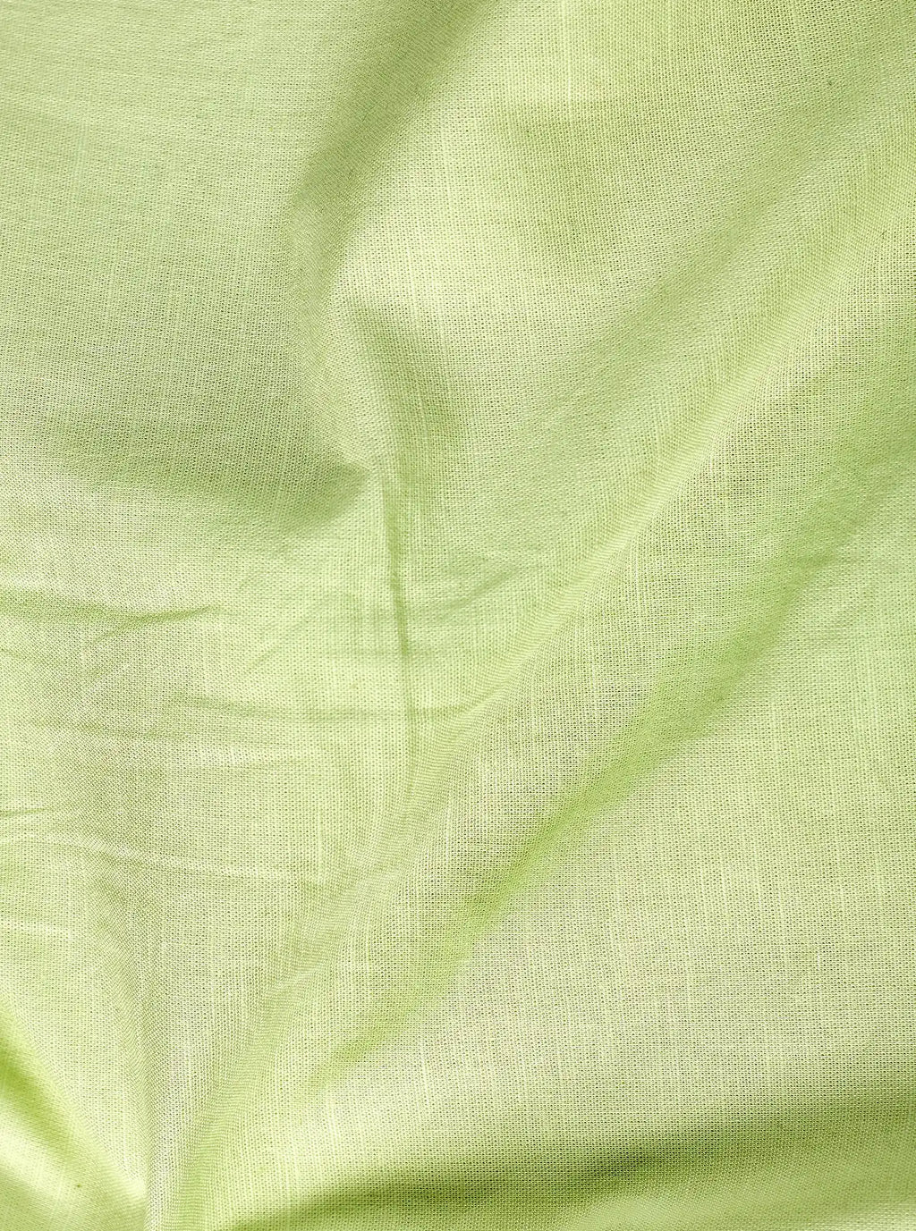 Men’s Premium Lime Green Cotton-Linen Blend Shirt – Breathable Casual Fit