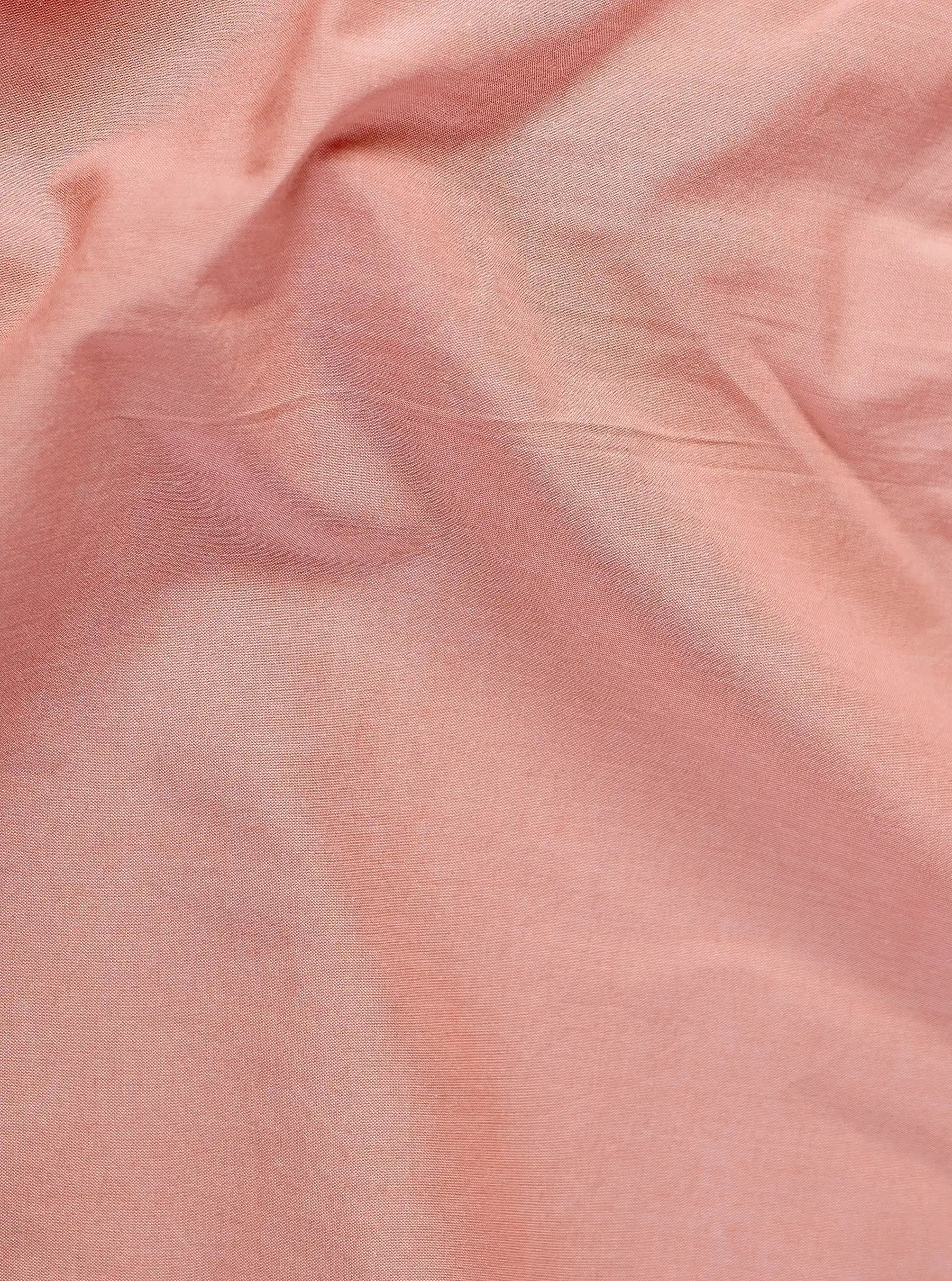 Premium Men’s Peach Pearl 100% Cotton Twill Shirt