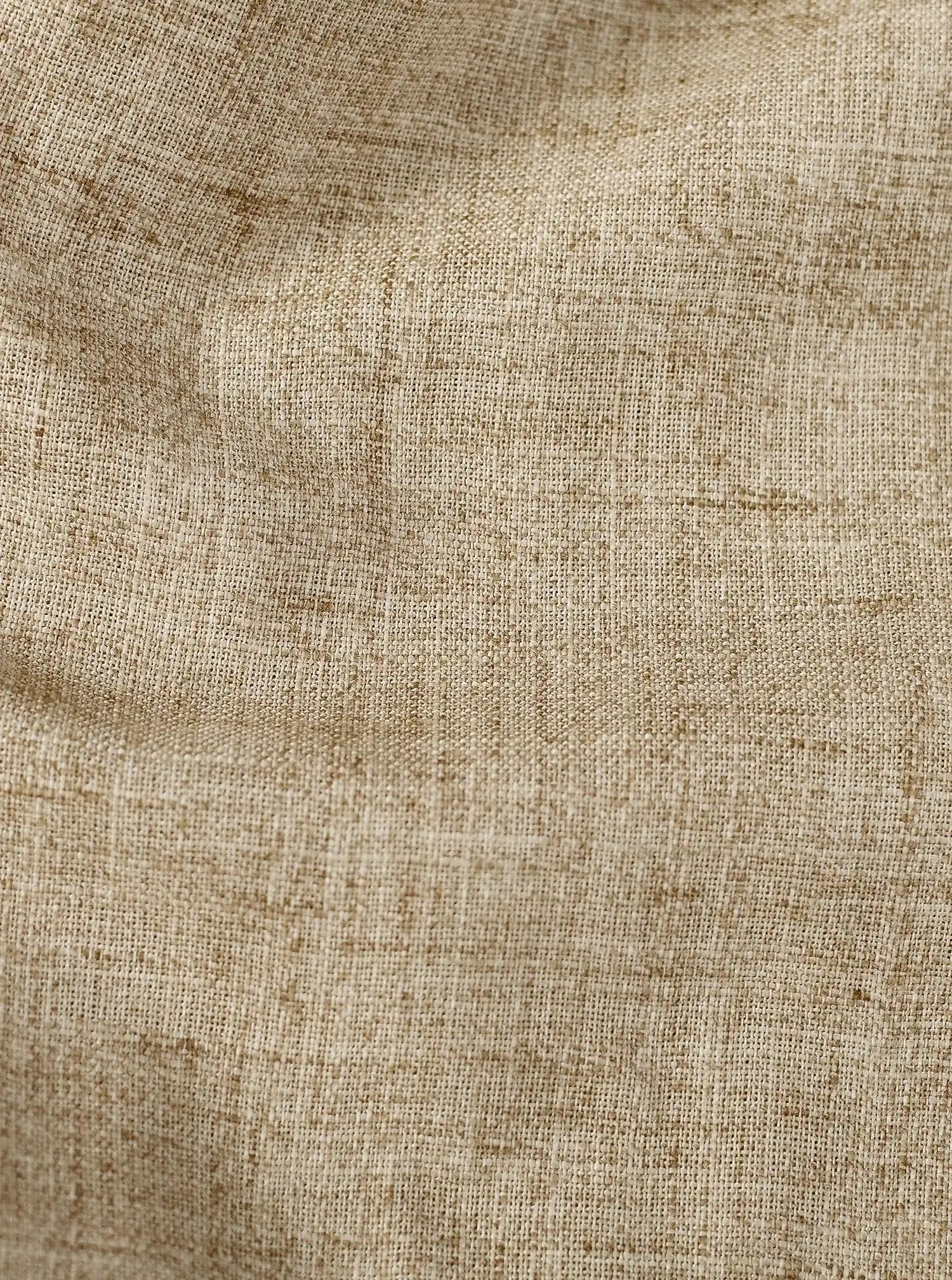 The Earth-Tone Asymmetric Print Shirt | Premium Cotton Slub