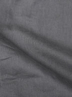 Premium Charcoal Cotton-Linen Button-Down Shirt – Slim Fit