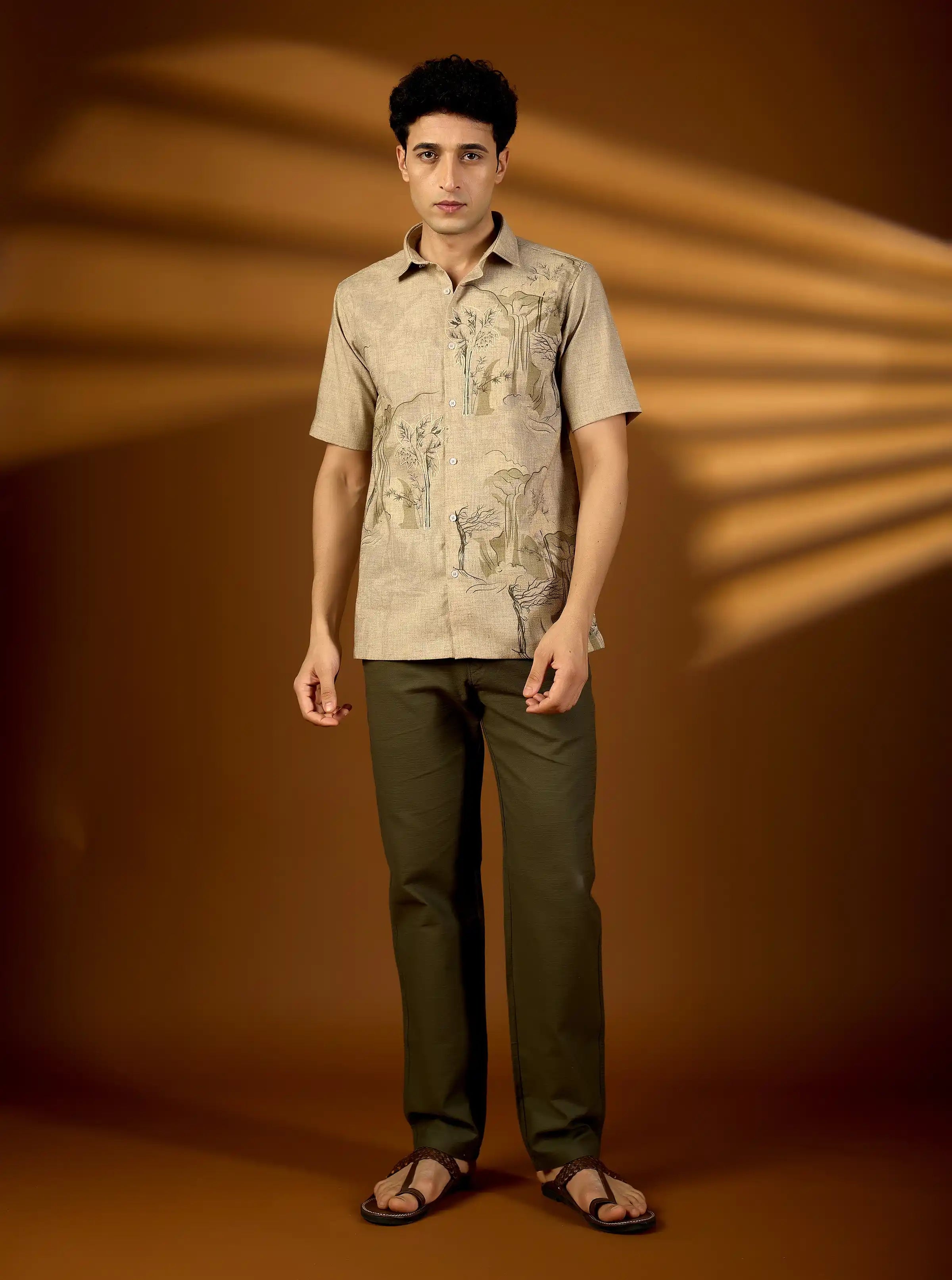 Artisan Landscape | 100% Premium Cotton Slub Shirt
